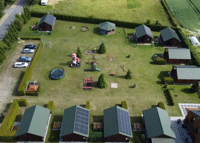 ロッジ Letniskowe Krakus ルシノボ